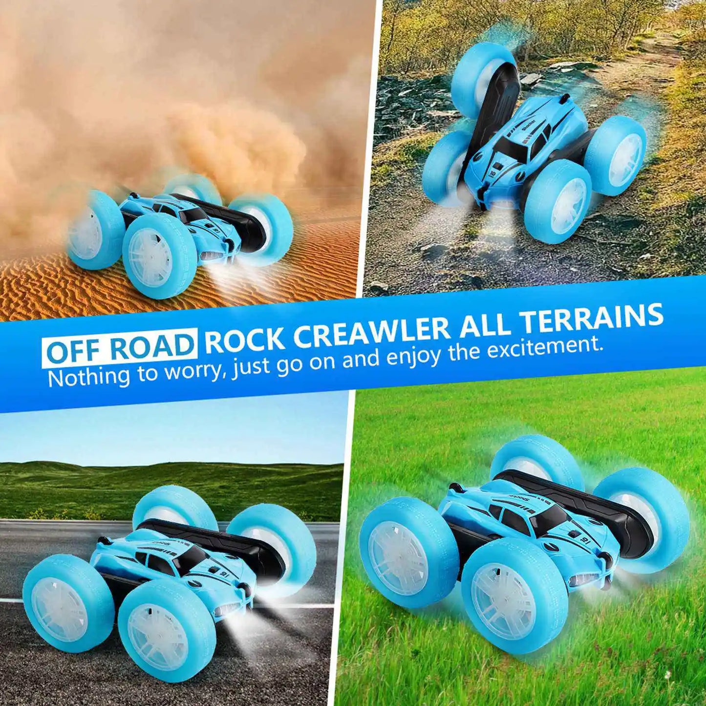 Double-Sided Stunt RC Car™