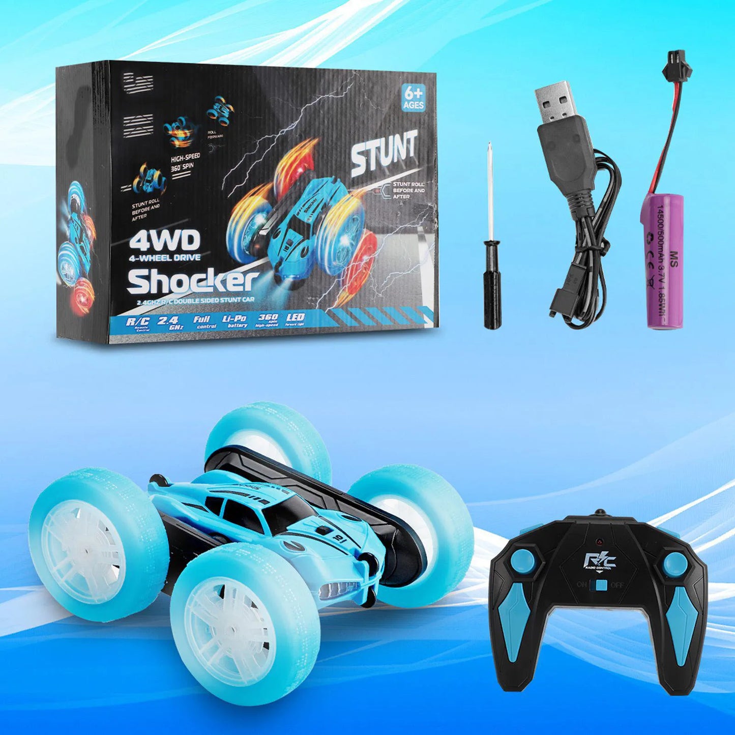 Double-Sided Stunt RC Car™
