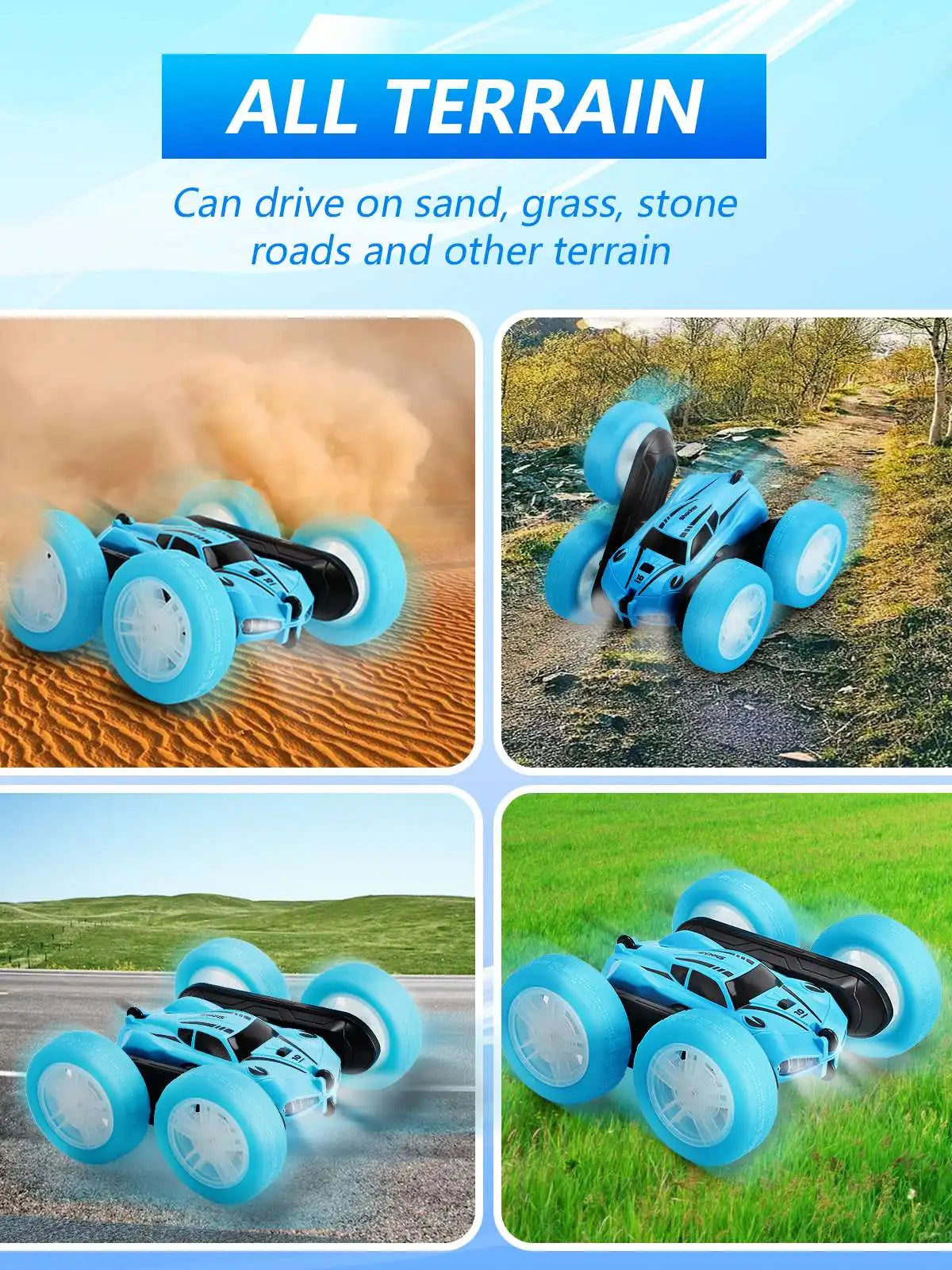 Double-Sided Stunt RC Car™